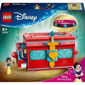 Jewelry box LEGO Disney Classic 43276 Snow White — decorative storage, 358 pieces, 110×100×170 mm, includes 2 minifigures