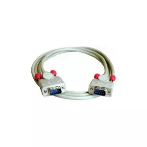 Lindy 9 pol. RS232 1:1 Kabel 2m сигнальный кабель Белый