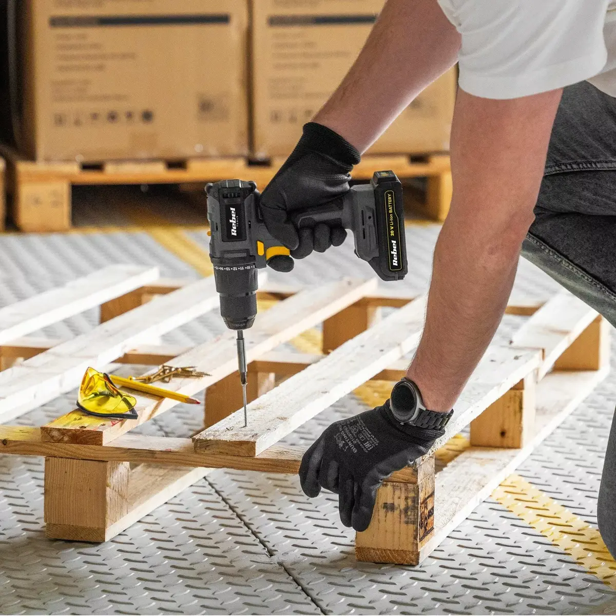 Cordless screwdriver Rebel RB-1004 Photo 6