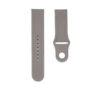 Siksniņa pulkstenim connect CONUNI2210G — silikons 22 mm pelēka, S/M (110 mm)