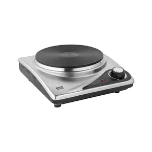 Portable Single Electric Cooker TCA0202, 1 Heating Zone, Manual Control