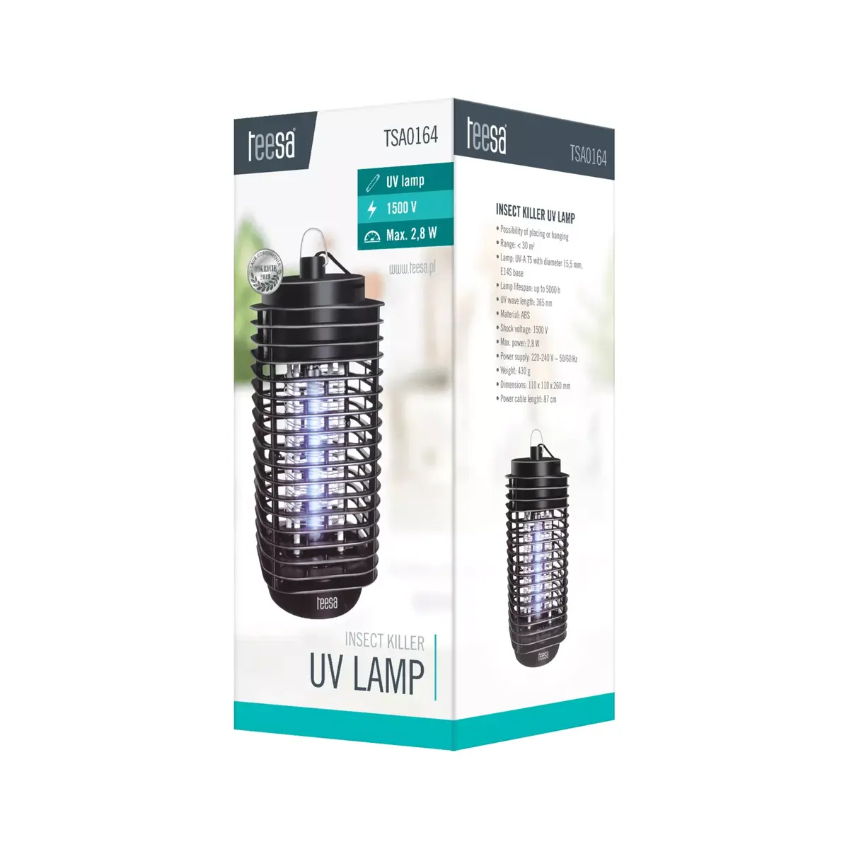 Kukaiņu lampa TEESA TSA0164 2,8W Photo 5