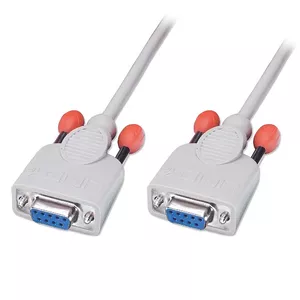Serial Null Modem/Data Transfer Cable Lindy 2m
