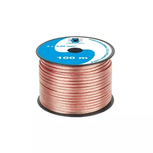 Speaker cable Cabletech CCA 2.0mm — 2-conductor audio cable, copper-clad aluminum conductor