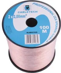 Skaļruņa kabelis Cabletech CCA 2.0mm Photo 2