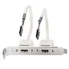 USB Back Plate Lindy 2 Port USB 2.0 Photo 2