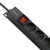 Strāvas sadalītājs QOLTEC 54604 — 16A PDU, 16x franču, vertikāls Photo 4