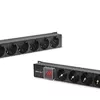 Сетевой фильтр QOLTEC 54605 16A PDU 16x SCHUKO Photo 3