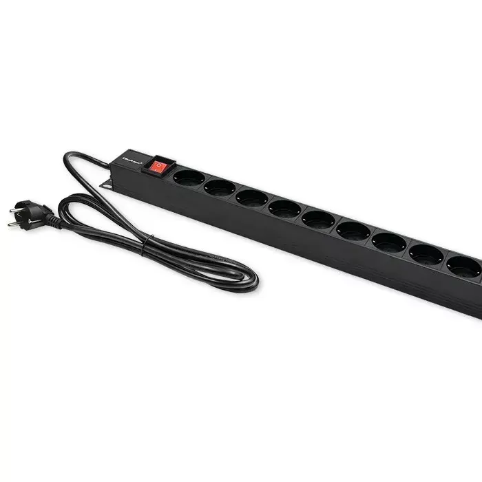 Сетевой фильтр QOLTEC 54605 16A PDU 16x SCHUKO Photo 6