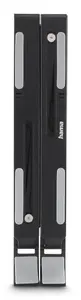 Hama Light Laptop Stand Black for up to 15.6 inch devices 12-stage tiltable foldable plastic