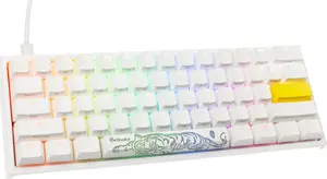Mechanical Gaming Keyboard Ducky One 2 Pro Mini RGB LED with Cherry MX Blue switches, 60% layout