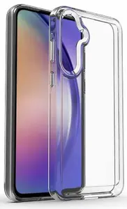 eSTUFF ES673114-BULK Mobile Phone Case Cover Transparent for Samsung Galaxy A15 and A15 5G Thermoplastic Polyurethane