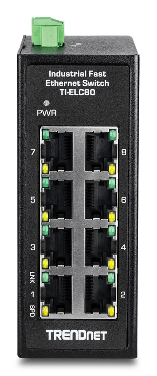 Неуправляемый коммутатор Trendnet TI-ELC80 Photo 2