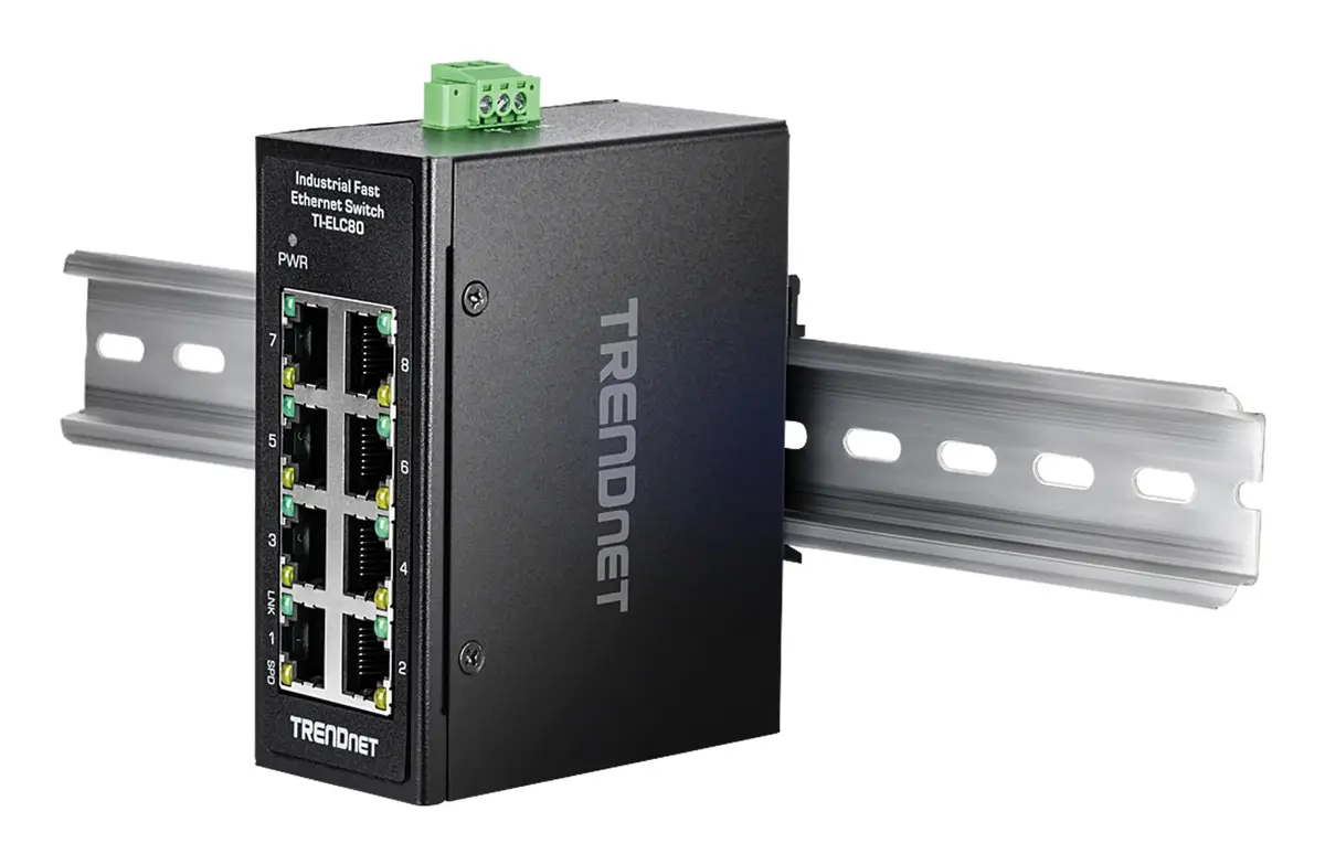Неуправляемый коммутатор Trendnet TI-ELC80 Photo 5