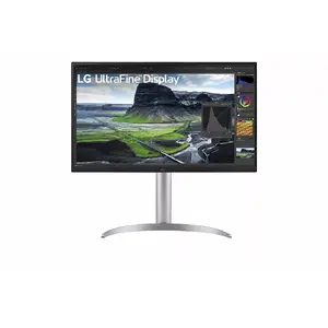 27" LCD 4K monitors LG 27UQ850V-W — 3840×2160, IPS, 5 ms, 400 cd/m², iebūvēti skaļruņi, USB centrmezgls, VESA, augstuma regulēšana