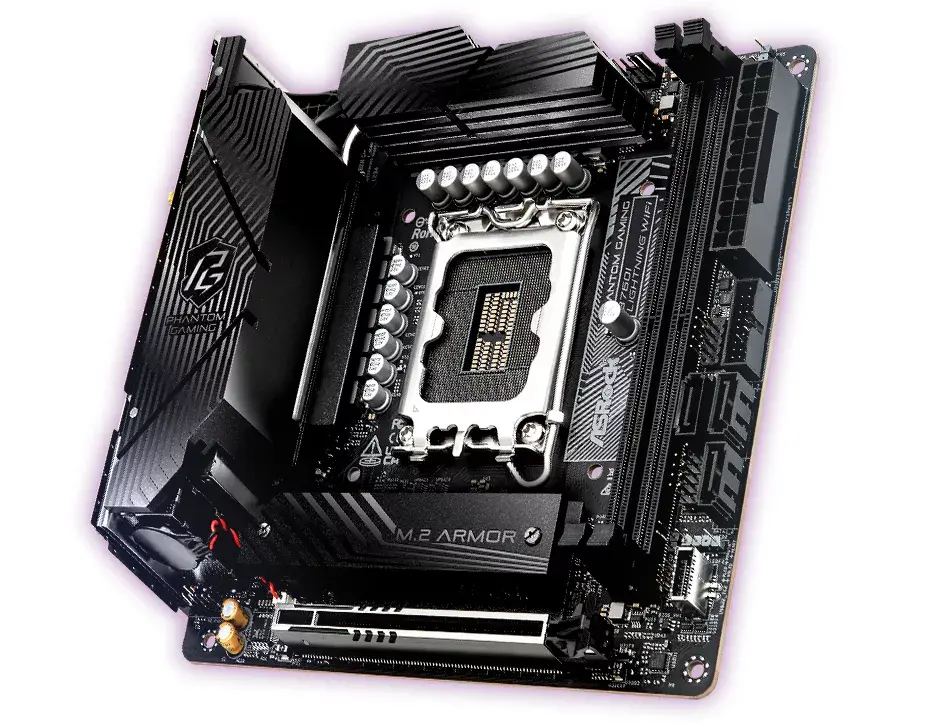 Pamatplate Asrock B760I Lightning WiFi, 90-MXBNN0-A0UAYZ Photo 2