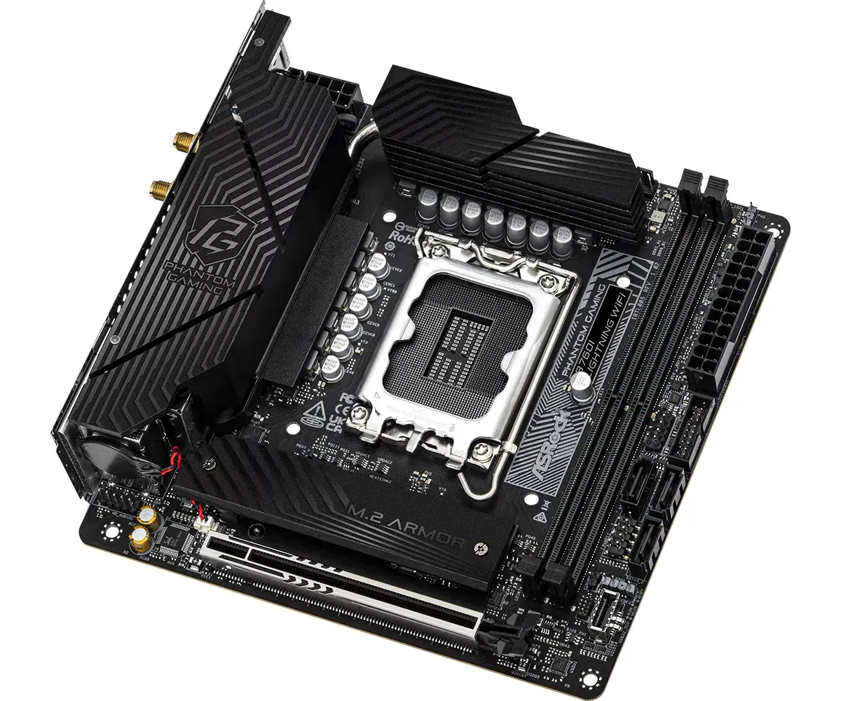 Pamatplate Asrock B760I Lightning WiFi, 90-MXBNN0-A0UAYZ Photo 3