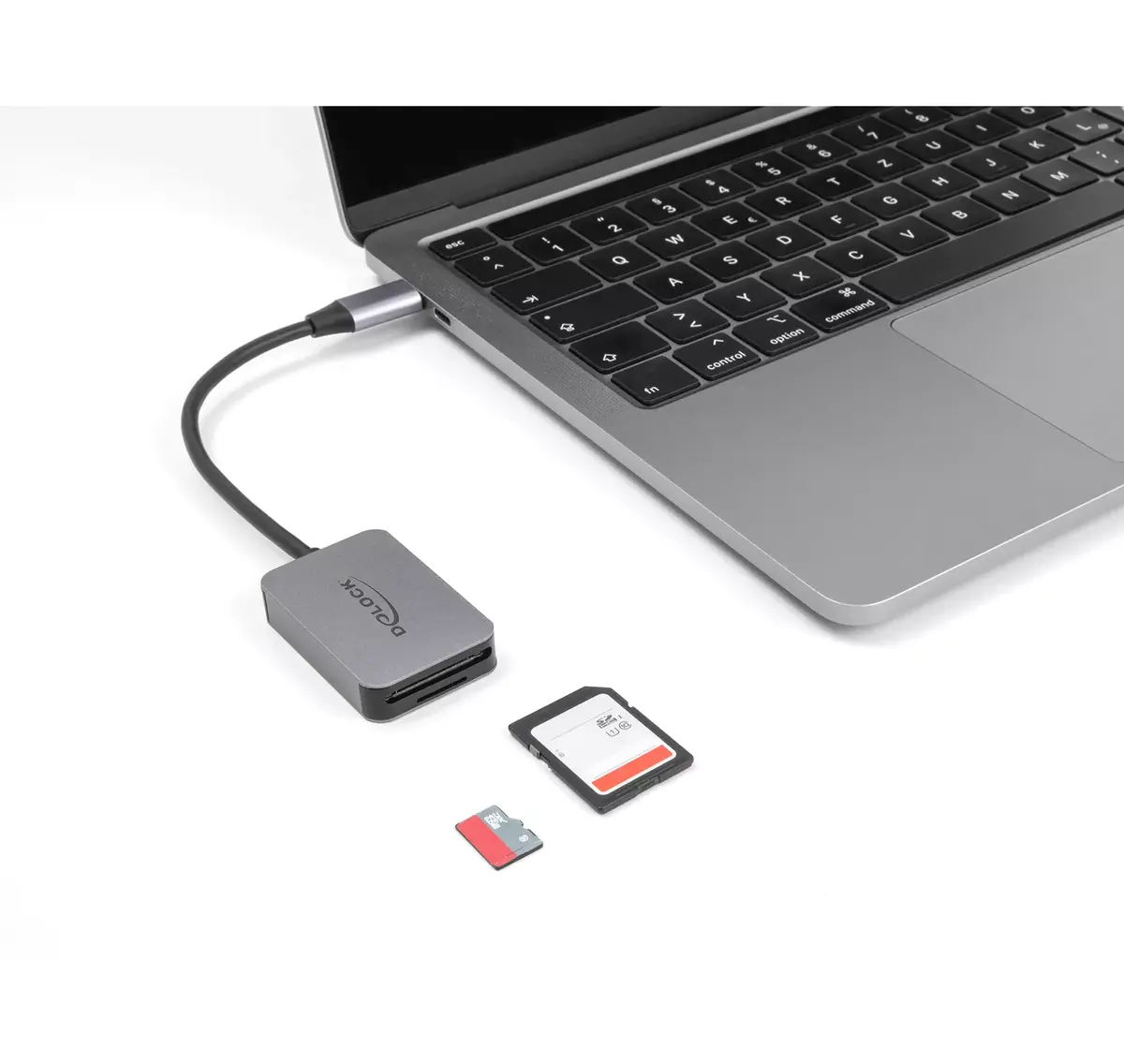 DeLOCK USB Type-C kartes lasītājs Photo 2