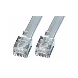 Network Cable Lindy RJ-12 M/M 5.0m RJ-12 5m Grey