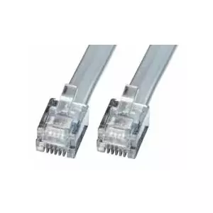Network Cable Lindy RJ-12 M/M 15.0m RJ-12 15m Grey