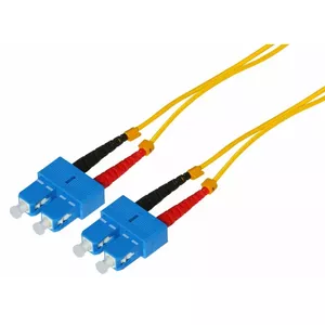 Fibre optic cable Tecline 799SS01 SC OS2 1 m Yellow