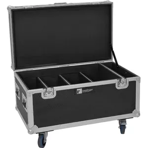 Roadinger flightcase for 4x Multiflood IP 8x10W RGBW Wash model 31005239