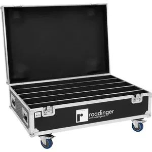 Transport and protection flightcase Roadinger for 4x LED IP Atmo Bar 10