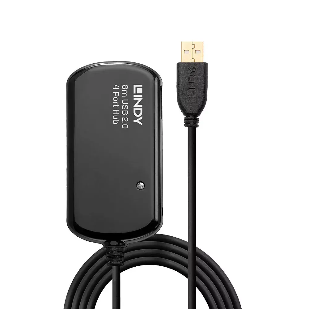 USB Хаб Lindy 8m Active Extension Pro Hub Photo 2
