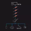 USB Хаб Lindy 8m Active Extension Pro Hub Photo 3