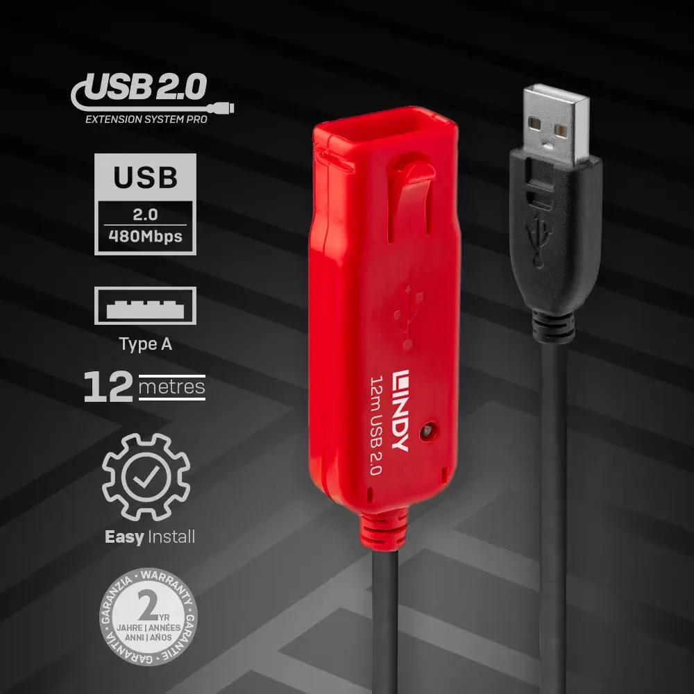 USB Extension Cable 12m Active Extension Pro Photo 3