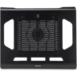 Laptop cooler HAMA 00126809 — black, for laptops up to 15.6 inches, silent