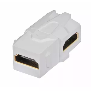 Lindy HDMI 90° female coupler keystone for wall box