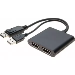Video Splitter Hypertec 250201-HY 2x DisplayPort 4K Ultra HD