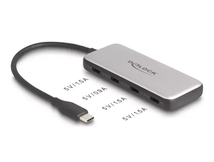 DeLOCK 64261 USB 3.2 Gen 1 Type-C Hub Photo 2