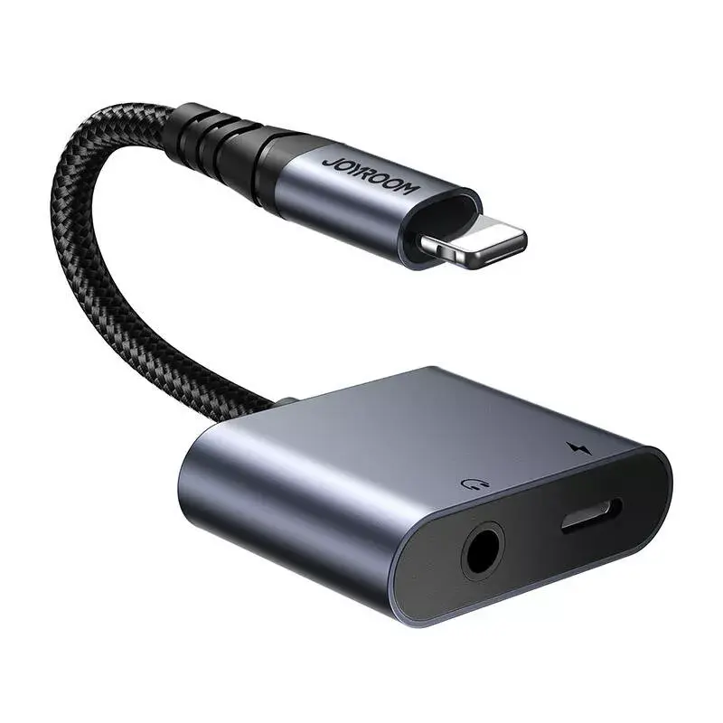 2-in-1 audio adapter Joyroom SY-L01 Photo 2