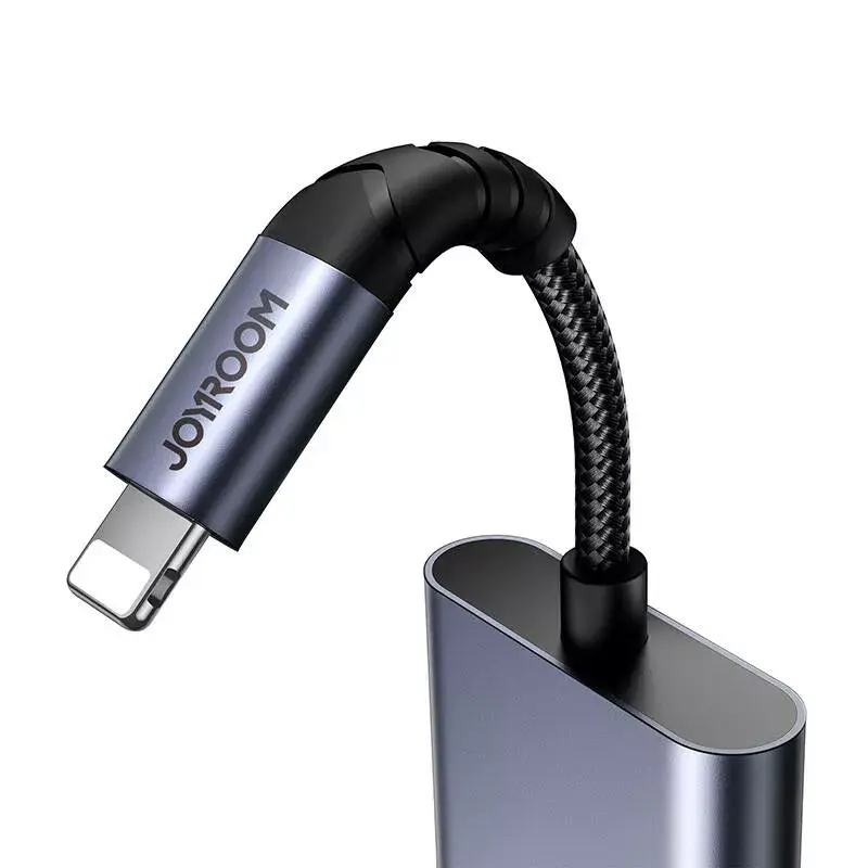 2-in-1 audio adapter Joyroom SY-L01 Photo 4