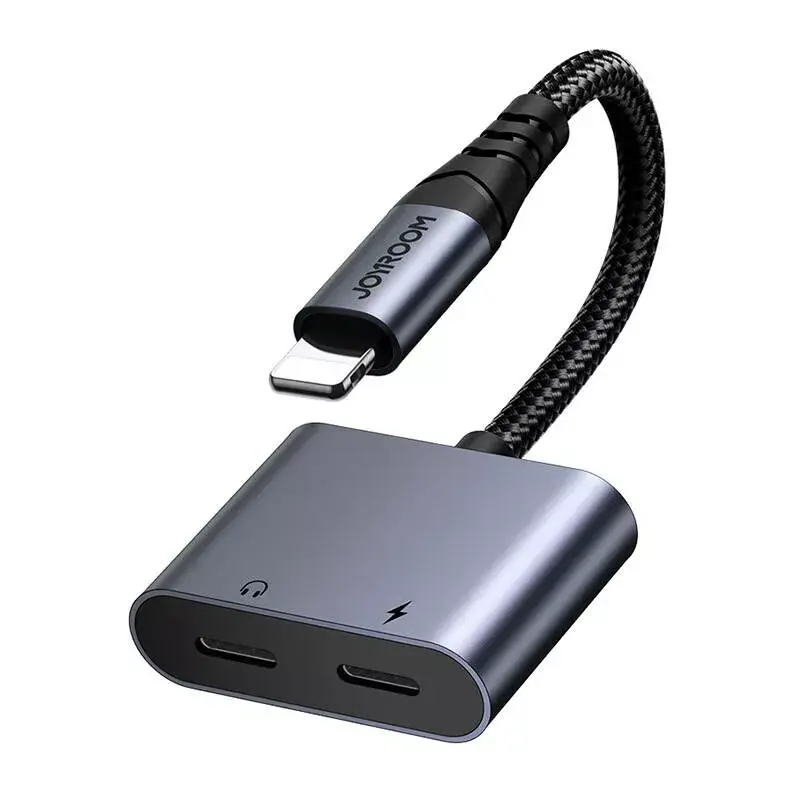 2-in-1 audio adapter Joyroom SY-L01 Photo 7