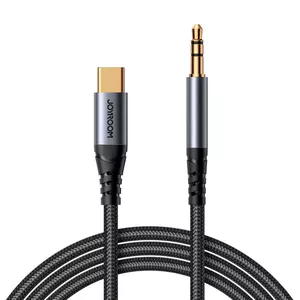 Audio cable Joyroom SY-A07 3.5mm to USB-C, 1.2 m, black