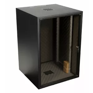 Freestanding rack EFB Elektronik OFF-1866GR.V1RW-AK — 18U, 45 kg capacity, IP20, grey