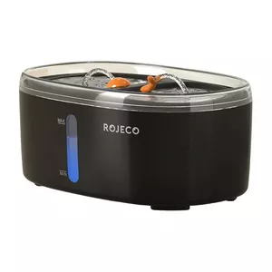 Pet Water Fountain Rojeco RYSJ-09 2.5L Black — automatic drinking fountain for cats and small dogs