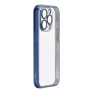 Protective phone case Joyroom JR-15Q4 matte blue for iPhone 15 Pro Max, slim protective shell