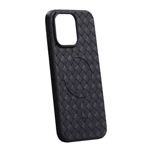 Protective magnetic phone case Joyroom JR-BP005 for iPhone 15 Pro, black, MagSafe-compatible edge-to-edge protection