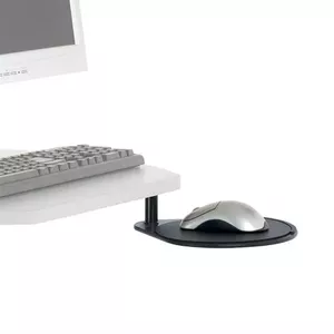 Multimedia cart accessory shelf ERGOTRON 687BK — black composite steel, 203.2×229 mm, 907 g