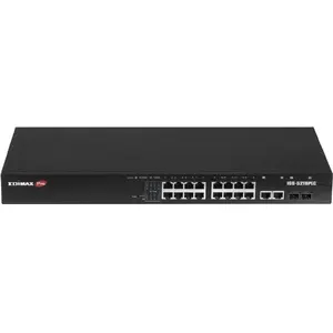 Gigabit Industrial Switch EDIMAX IGS-5218PLC — 18 Gigabit Ports, 2 RJ45/SFP Combo
