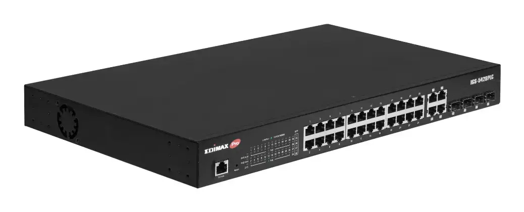 Edimax IGS-5428PLC Managed L2 Gigabit Ethernet Switch Photo 4