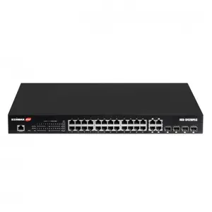 Edimax IGS-5428PLC Managed L2 Gigabit Ethernet Network Switch with Power over Ethernet and 24 RJ-45 Ports