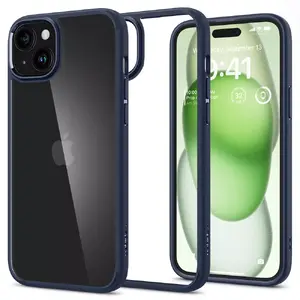Mobile phone cover Spigen ACS06659 for iPhone 15 Plus, 17 cm (6.7"), navy