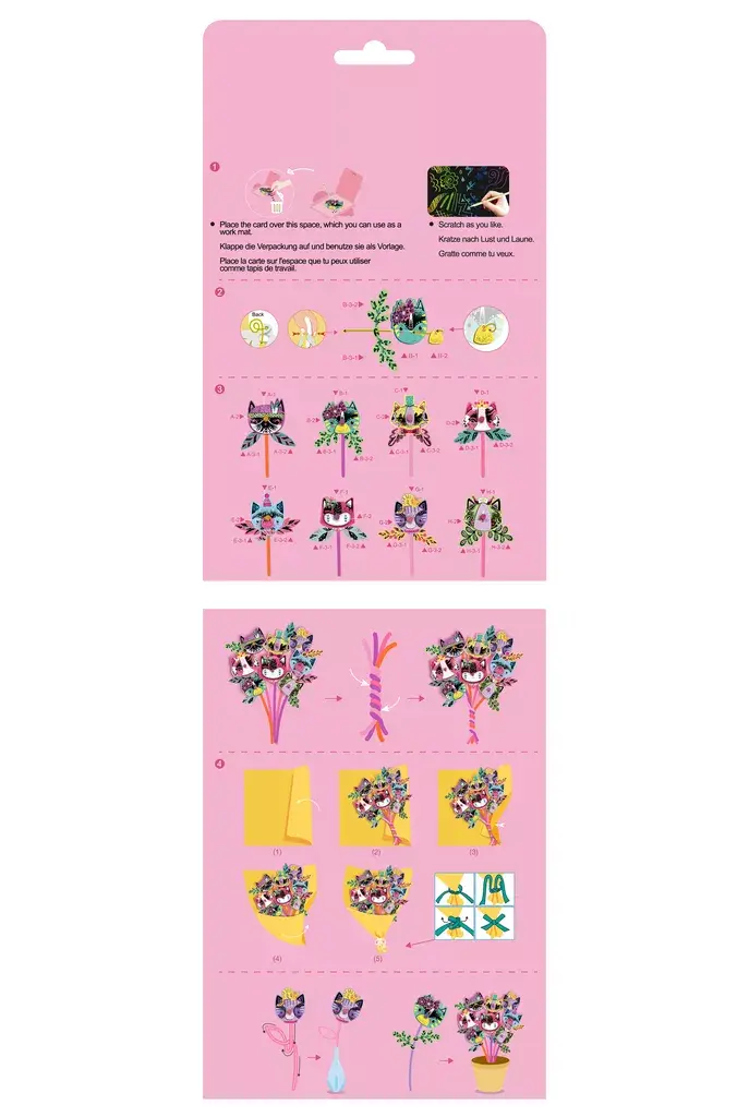 AVENIR Scratch Kitty Bouquet царапка для кошек Photo 4