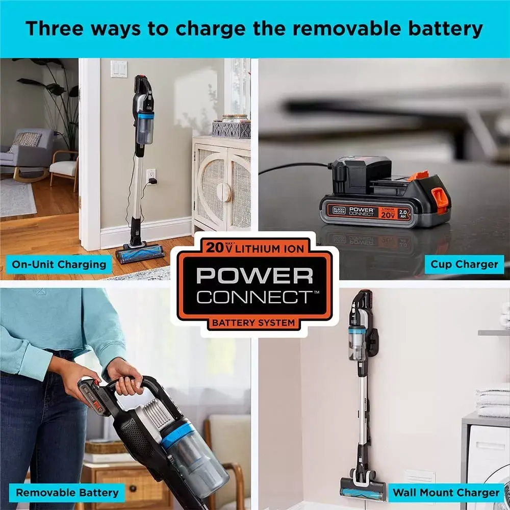 Ручной пылесос Black & Decker BHFEB520D1 Photo 6