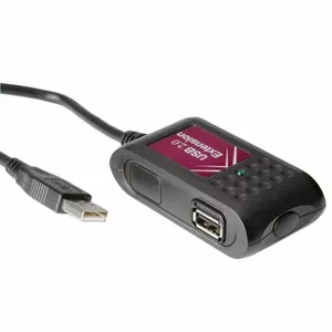 USB 2.0 Extender Value 12.99.1089 2 Ports Black 5 m